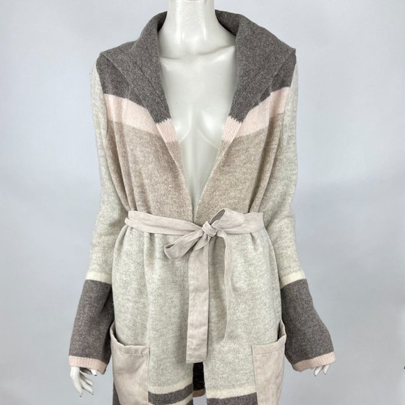 Sweaters - Anthropologie Angel of the North Lambswool Cardigan Long Sleeve Pockets Women L